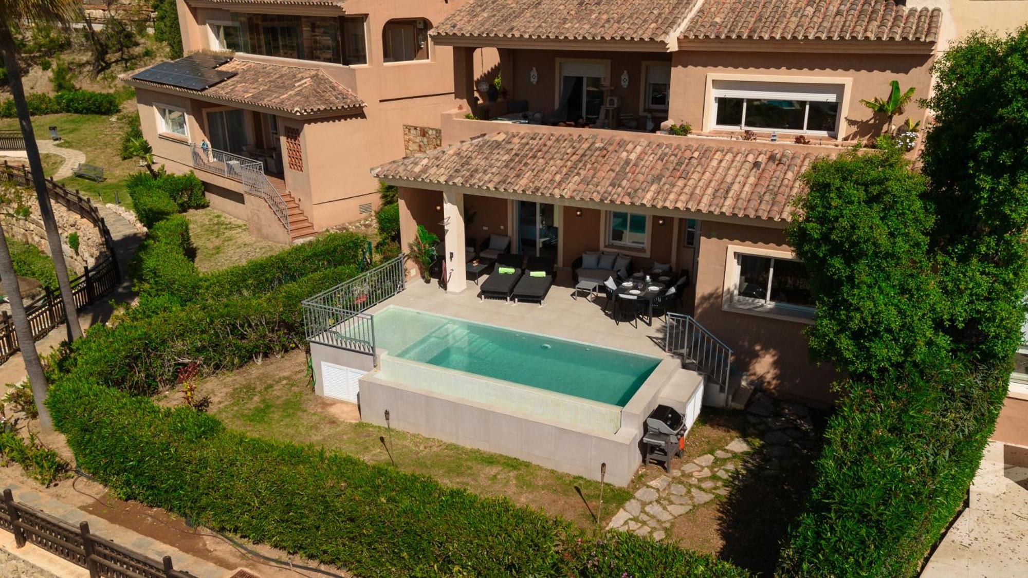 Апартаменты Private Heatable Infinity Pool With Sea Views In La Mairena, Marbella Ситио-де-Калаонда Экстерьер фото