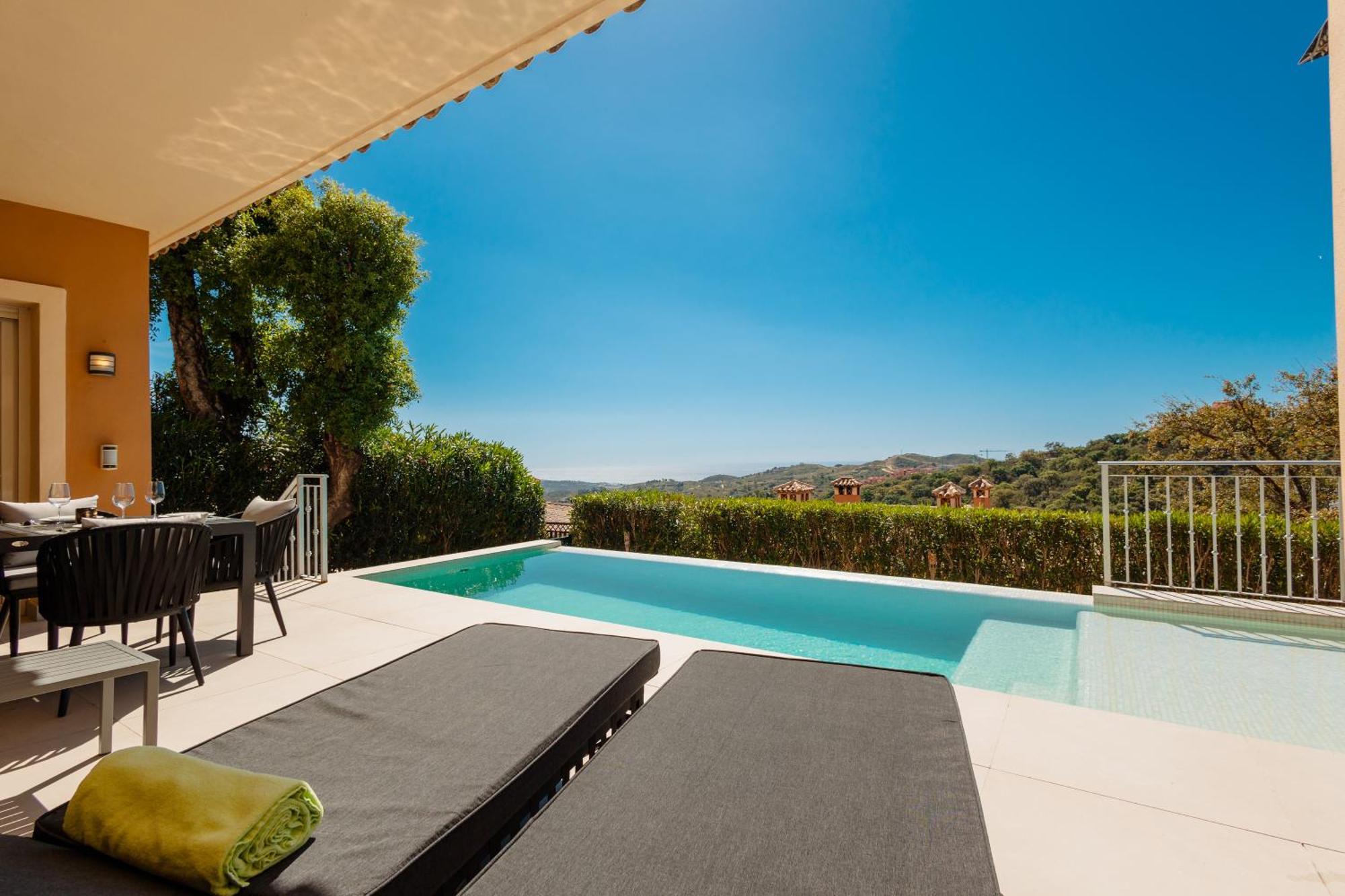 Апартаменты Private Heatable Infinity Pool With Sea Views In La Mairena, Marbella Ситио-де-Калаонда Экстерьер фото